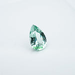 Load image into Gallery viewer, Pear lab grown green sapphire