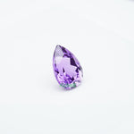 Load image into Gallery viewer, Pear lab grown purple sapphire