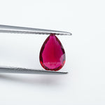 Load image into Gallery viewer, Pear lab grown ruby