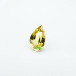 Load image into Gallery viewer, Pear lab grown yellow sapphire