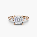 Load image into Gallery viewer, The Floral Accent Solitaire