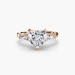 Load image into Gallery viewer, The Floral Accent Solitaire