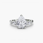 Load image into Gallery viewer, The Floral Accent Solitaire