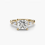 Load image into Gallery viewer, The Floral Accent Solitaire