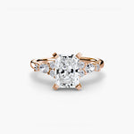 Load image into Gallery viewer, The Floral Accent Solitaire
