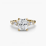 Load image into Gallery viewer, The Floral Accent Solitaire