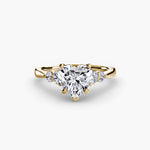 Load image into Gallery viewer, Solitaire with Shoulder Accents 2