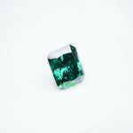 Load image into Gallery viewer, Radiant green moissanite