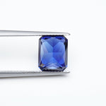 Load image into Gallery viewer, Radiant lab grown blue sapphire