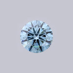Load image into Gallery viewer, Round lab grown blue diamond