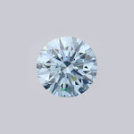 Load image into Gallery viewer, Round lab grown blue diamond