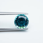 Load image into Gallery viewer, Round lab grown Paraiba YAG