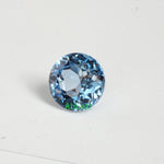 Load image into Gallery viewer, Round lab grown aqua spinel