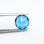 Load image into Gallery viewer, Round lab grown cobalt spinel