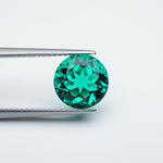 Load image into Gallery viewer, Round lab grown emerald
