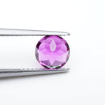 Load image into Gallery viewer, Round lab grown kunzite sapphire