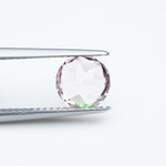 Load image into Gallery viewer, Round lab grown light pink sapphire