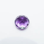 Load image into Gallery viewer, Round lab grown purple sapphire