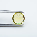 Load image into Gallery viewer, Round lab grown yellow sapphire