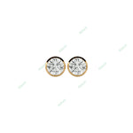 Load image into Gallery viewer, Bezel Stud Earring ST003