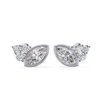 Load image into Gallery viewer, Bezel Marquise Bouquet Studs Earring STBO1354