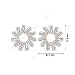 Load image into Gallery viewer, Circle Stud Earring STCI036