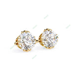 Load image into Gallery viewer, Round Claw Studs Earring STCL1322