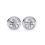 Load image into Gallery viewer, Bezel Stud Earring STCL1329