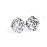 Load image into Gallery viewer, Round Claw Studs Earring STCL1330