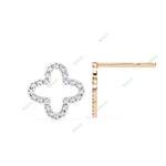 Load image into Gallery viewer, Round Clover Studs Earring STCL1335