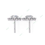 Load image into Gallery viewer, Round Cluster Studs Earring STCL1346