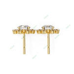 Load image into Gallery viewer, Round Cluster Studs Earring STCL1346