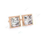 Load image into Gallery viewer, Bezel Stud Earring STCL1350