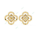 Load image into Gallery viewer, Round Clover Studs Earring STCL1368
