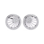 Load image into Gallery viewer, Round Designer Studs Earring STDE1389