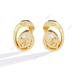 Load image into Gallery viewer, Oval Designer Studs Earring STDE1391
