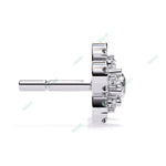 Load image into Gallery viewer, Round Designer Studs Earring STDE1392