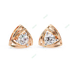Load image into Gallery viewer, Round Designer Studs Earring STDE1395