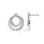Load image into Gallery viewer, Round Designer Studs Earring STDE1398
