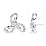 Load image into Gallery viewer, Pear Designer Studs Earring STDE1399