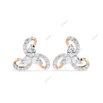 Load image into Gallery viewer, Pear Designer Studs Earring STDE1399