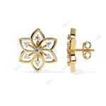 Load image into Gallery viewer, Round Designer Studs Earring STDE1402