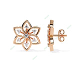 Load image into Gallery viewer, Round Designer Studs Earring STDE1402