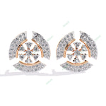 Load image into Gallery viewer, Round Designer Studs Earring STDE1403