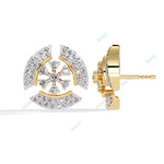 Load image into Gallery viewer, Round Designer Studs Earring STDE1403