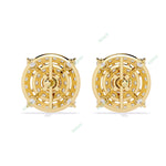 Load image into Gallery viewer, Round Double Halo Studs Earring STDO1384
