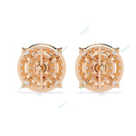 Load image into Gallery viewer, Round Double Halo Studs Earring STDO1384