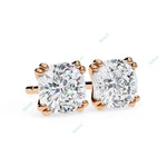 Load image into Gallery viewer, Cushion Eight Prong Studs Earring STEI1332