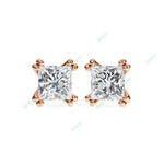 Load image into Gallery viewer, Princess Eight Prong Studs Earring STEI1333