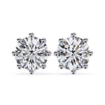 Load image into Gallery viewer, Round Eight Prong Studs Earring STEI1362